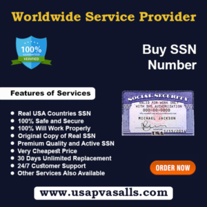 Buy SSN Number