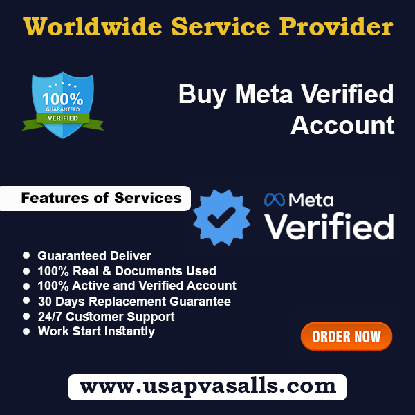 Buy Meta Verified Account