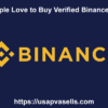 Why People Love to Buy Verified Binance Account?